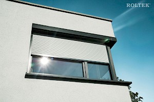 Vorbaurollläden PENTO, RAL 7016, Silber