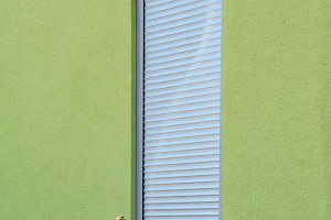 Vorbaurollläden PENTO, Silber, Weiß
