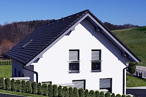 Unterputz Vorbaurollläden Q.INTEGO, RAL 7016, Silber